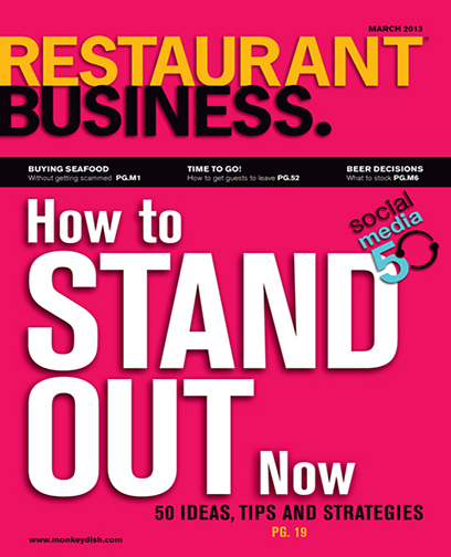 Restaurant Business Magazine March 2013 Issue