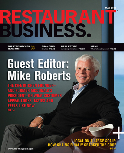 Restaurant Business Magazine May 2013 Issue