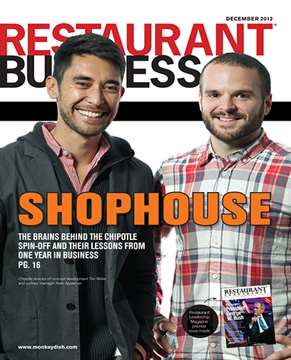 Restaurant Business Magazine December 2012 Issue