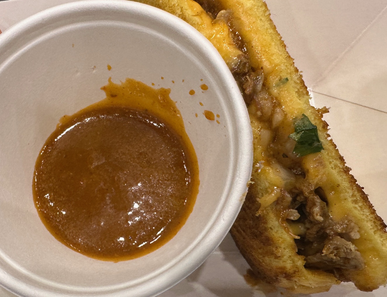 Birria grilled cheese