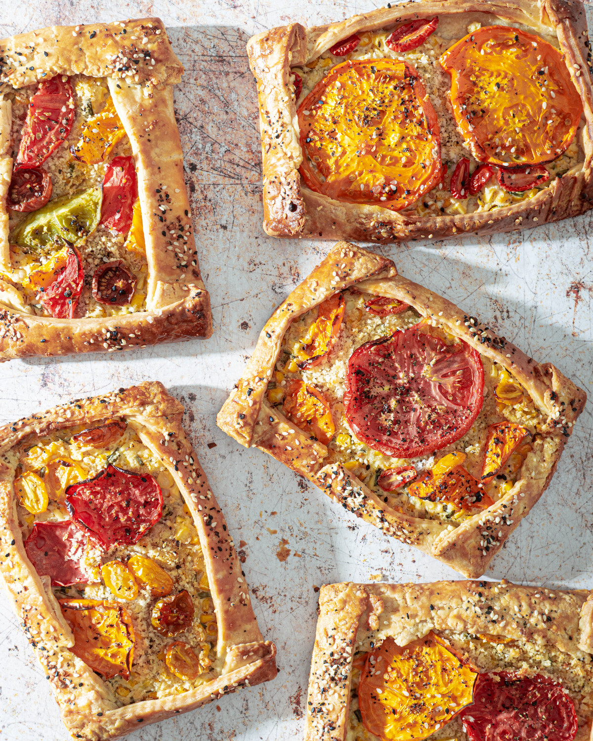 Extra Helpings tomato tart