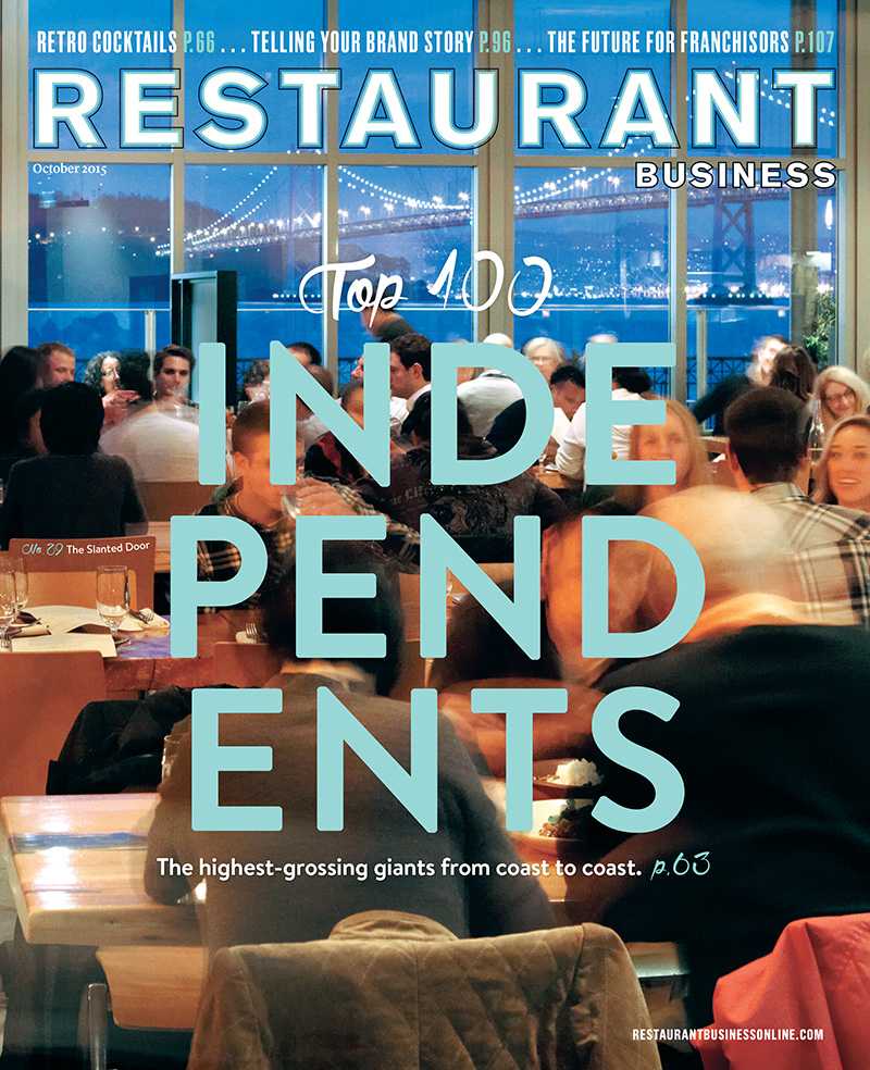 Restaurant Business Magazine October 2015 Issue